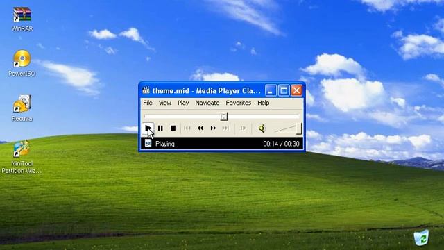 Block 'D - Title Theme on Windows XP Nokia 3110 Soundfont in VM смотреть онлайн