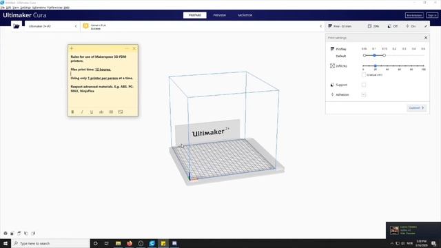 Ultimaker Cura tutorial - part 1 смотреть онлайн