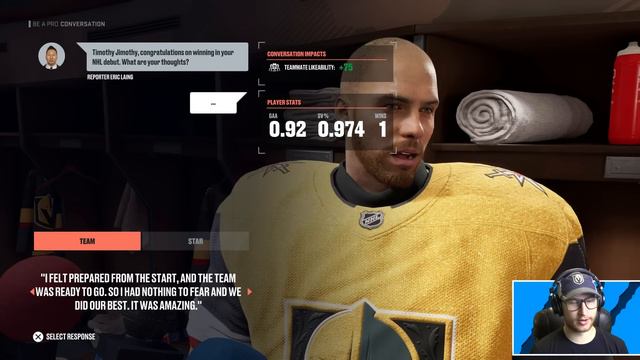 NHL 23 GOALIE BE A PRO 3 *FIRST SEASON BEGINS* смотреть онлайн