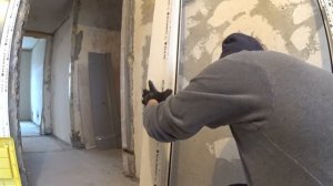 Остекленение балкона с расширительными доборами 100мм.