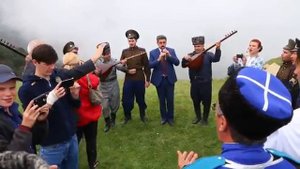 Государственный Кизлярский Терский ансамбоь казачьей песни В Дружбе наша сила! Казаки!