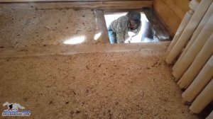 КАК СДЕЛАТЬ ДЕРЕВЯННЫЕ ПОЛЫ В ИЗБЕ В ДОМЕ СВОИМИ РУКАМИ. Как отшлифовать полы бензопилой до идеала.