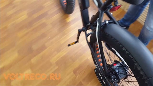 Электровелосипед Фэтбайк Hoverbot FB-2 36v и Hoverbot FB-2 Pro 48v Обзор Voltreco.ru смотреть онлайн