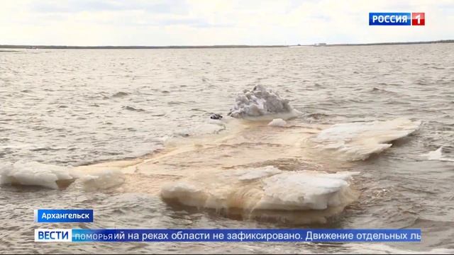 Завтра в Архангельске ожидается подход редкого ледохода с реки Пинеги — сообщает Севгидромет смотреть онлайн