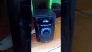 Тест музыкального центра низких частот на LG RAD