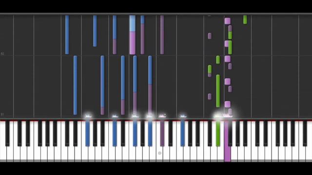 Vena Cava & Project Veresen feat. Raya - Flames (Piano Cover Synthesia) смотреть онлайн