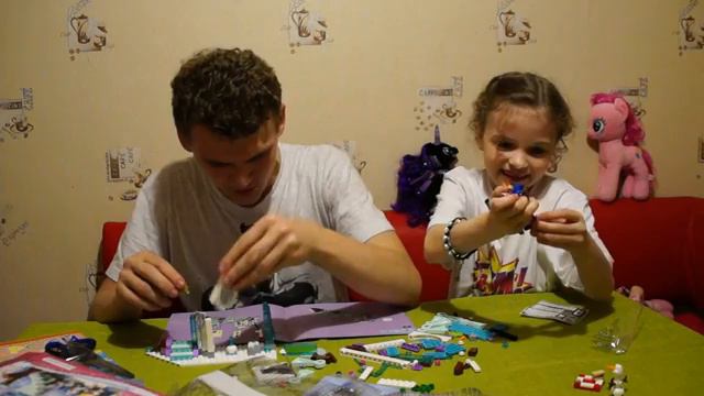 LEGO Ледяной замок Эльзы. Холодное сердце. Frozen Лего. Распаковка 29 июня 2016г.