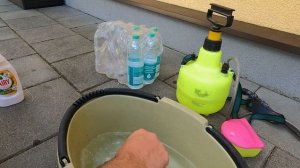 Kак избавится от травы на каменистой дороге #2. Уксус на падмогу