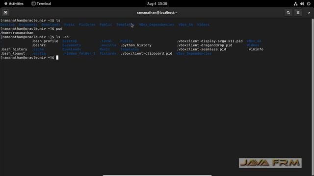 How to View and Create Hidden Files and Folders on Oracle Linux 9