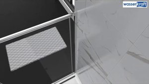 Видеоинструкция по монтажу душевых дверей WasserKraft коллекции Main 41S