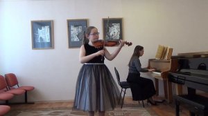 Комаровский А. концерт №2 ля мажор часть1 Новичкова Анастасия 9 лет