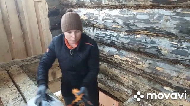 Деревенские будни//Утепление сарая//Стройка продолжается смотреть онлайн
