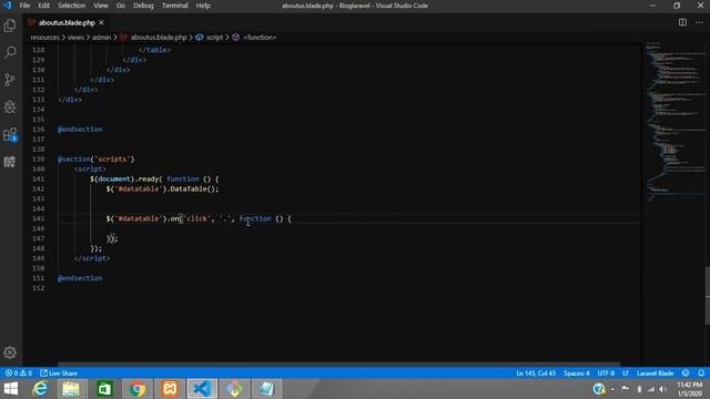 Laravel-5.8:Admin (Part-8 [F])CRUD: how to Confirm and Delete Data with Eloquent in Laravel смотреть онлайн