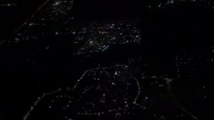 Aerial View Of Delhi Gurgaon | Night View| IGI Airport | New Delhi
