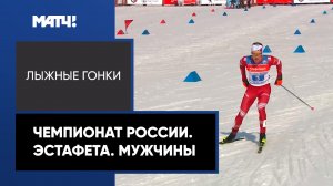 Лыжные гонки. Чемпионат России. Эстафета. Мужчины