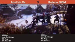 Intel Iris Xe vs Radeon 680m Gaming Benchmark Test | #ryzen7 vs #inteli7 | @StealthGamerSG