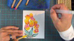 Elevate Your Cardmaking Game: A Colorful Experiment with Spring Blooms and Lindy's Gang Magicals