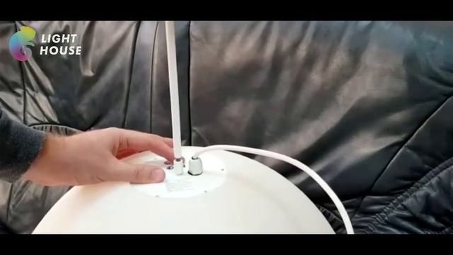 Установка колышка для уличного светодиодного светильника Lighthouse