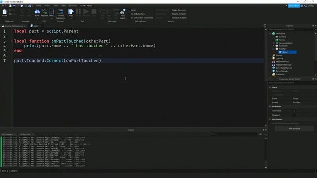 Roblox Game Development - Collisions! (6/10) смотреть онлайн