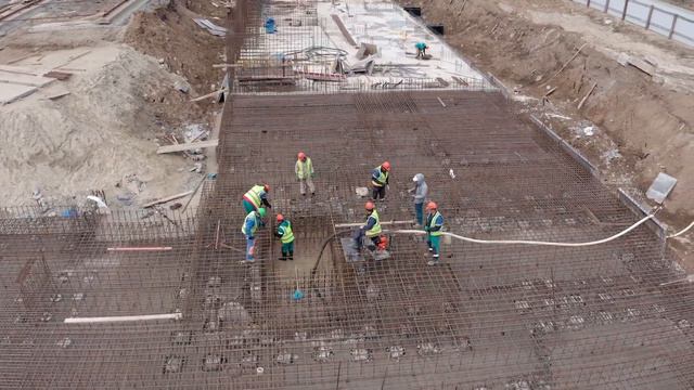 Ход строительства ЖК Ритм. Апрель 2022