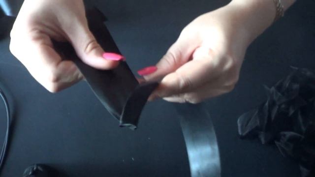 На 1 сентября Ободок с Белыми Розами из Шифона МК.DIY смотреть онлайн