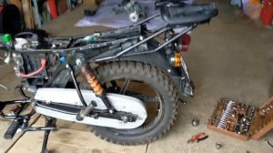 Как собрать мотоцикл  Сборка Bajaj Boxer.mp4