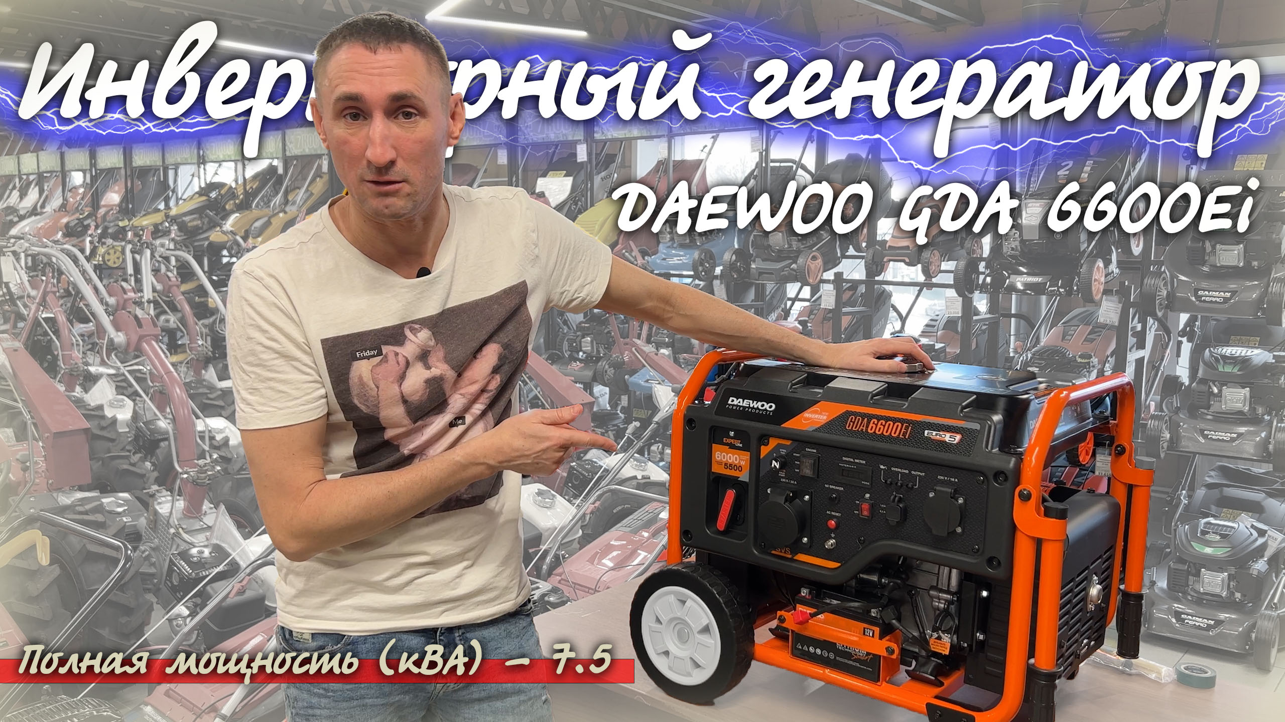 Инверторный Генератор Daewoo Gda 2600i Купить