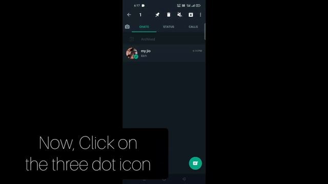 How to Mark WhatsApp chats Unread on Android