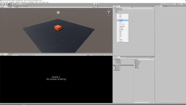 How to make a VR game in Unity - Part 1 - Setup, Hand presence, Grabbing object
