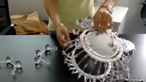 Caboche Glass pendant lamps installation instruction