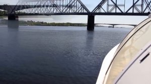 Теплоход Метеор 218 на реке Волге 21 мая 2014г