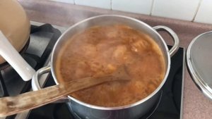 в гостях у СВЕКРОВИ / первый СНЕГ / рецепт супа ТАРХАНА от турчанки / готовлю ТУРЕЦКИЙ КОФЕ
