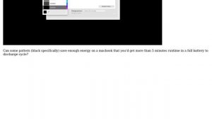 Apple: Does a black screen save battery on a macbook? (3 Solutions!!)