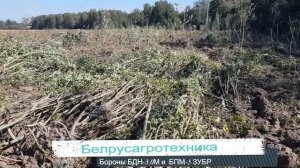 Бороны для залежных земель БДН 3 0М и БПМ 5 результат в работе БелРусАгроТехника -4