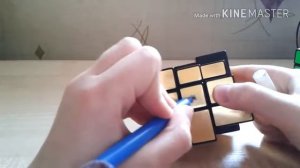 как собрать зеркальный кубик рубика (mirror blocks)? 1 часть