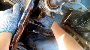 Разбор фольксваген vw т4. Как снять рулевую колонку, замок.