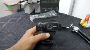 Logitech Webcam Unboxing Streaming Recording At 60Fps C922 Pro Stream Webcam 1080P Camera HD Video