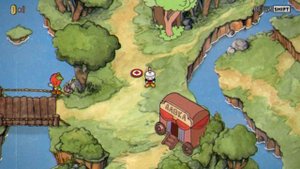Cuphead как убрать чёрный фон и как играть 2