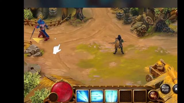 Первая проба игры в облаке через блюстакс 10