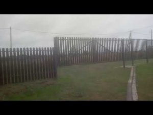 Трактор в деревне