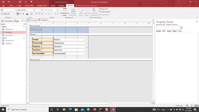 Inventory management system in Microsoft Access смотреть онлайн