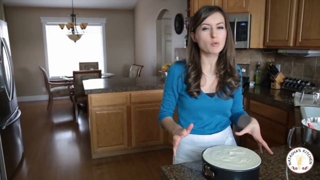 Best Cheesecake with Blueberry Topping - Natasha's Kitchen смотреть онлайн