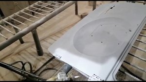 Антикоррозийная обработка пескоструйной очисткой,горячим цинкованием.