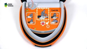 Автоматический дефибриллятор для общественных мест