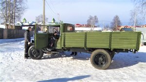 В Советском отремонтировали реплику легендарной «полуторки» времён Великой Отечественной войны