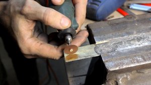 Мега нож из лезвия от фуганка