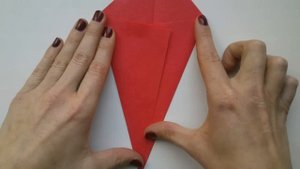 How to make Easy Origami Apple- Simple Origami Tutorials for Kids