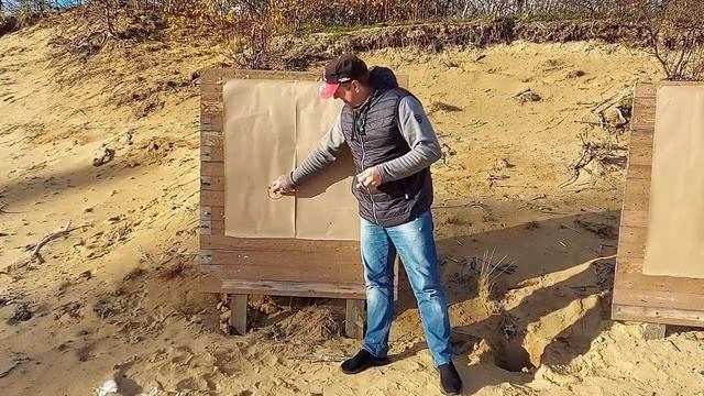 Тест охотничьих патронов 12 калибра на разных дистанциях смотреть онлайн