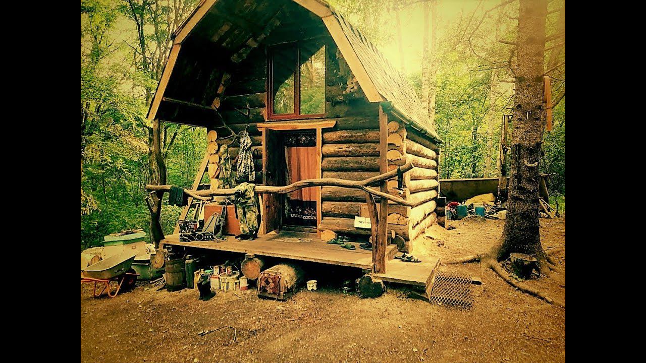 НА СОЛОНЦЕ ОЧЕРЕДЬ ИЗ ЗВЕРЕЙ. Строим сруб бани в тайге. смотреть онлайн