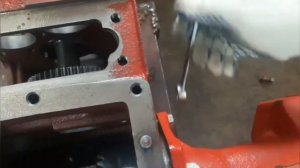 Модернизация мотоблока МТЗ.Регулировка зазора главной передачи.